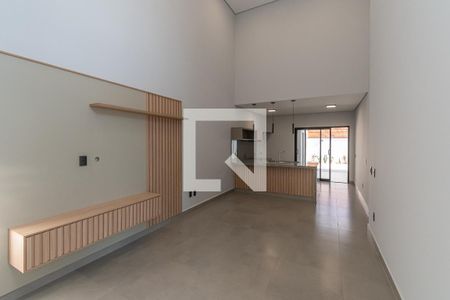 Sala de Estar/Jantar de casa de condomínio à venda com 3 quartos, 141m² em Residencial Real Park Sumaré, Sumaré