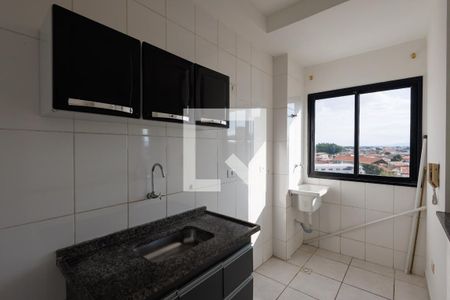 Cozinha e Área de Serviço de kitnet/studio para alugar com 1 quarto, 27m² em Areão, Taubaté