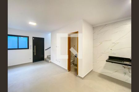 Sala de casa de condomínio à venda com 2 quartos, 65m² em Tremembé, São Paulo