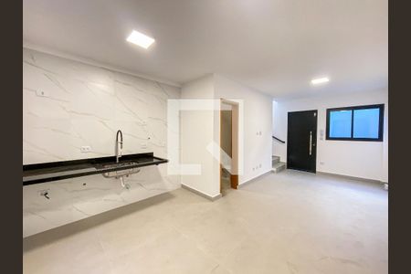 Cozinha de casa de condomínio à venda com 2 quartos, 65m² em Tremembé, São Paulo
