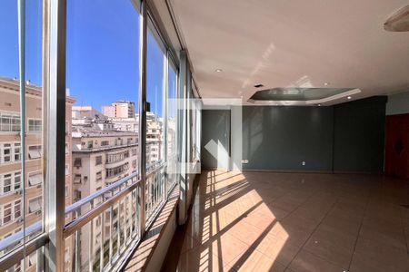 Sala  de apartamento à venda com 3 quartos, 170m² em Copacabana, Rio de Janeiro
