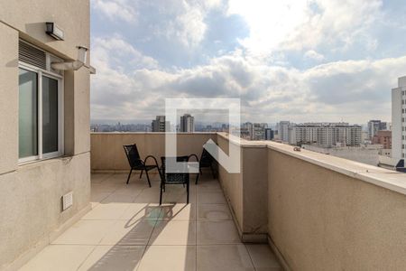 Varanda de apartamento à venda com 1 quarto, 62m² em Santa Cecilia, São Paulo