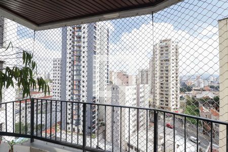 Varanda da Sala de apartamento à venda com 4 quartos, 160m² em Jardim São Paulo, São Paulo