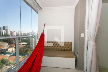 Varanda de kitnet/studio para alugar com 1 quarto, 35m² em Vila Gomes Cardim, São Paulo