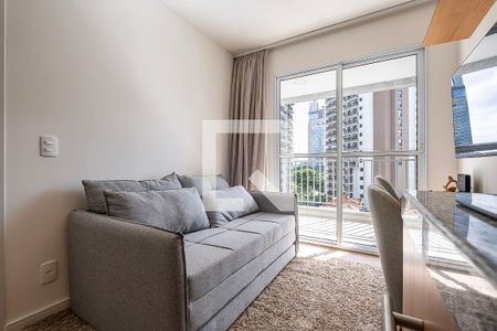 Sala/Cozinha de apartamento para alugar com 1 quarto, 31m² em Pinheiros, São Paulo