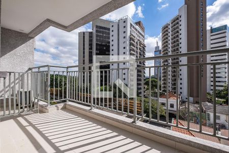 Sala/Cozinha - Varanda de apartamento para alugar com 1 quarto, 31m² em Pinheiros, São Paulo