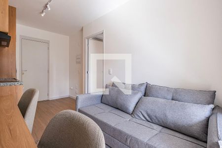Sala/Cozinha de apartamento para alugar com 1 quarto, 31m² em Pinheiros, São Paulo