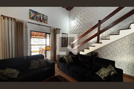 Sala de casa à venda com 3 quartos, 225m² em Jardim Europa, Santo André