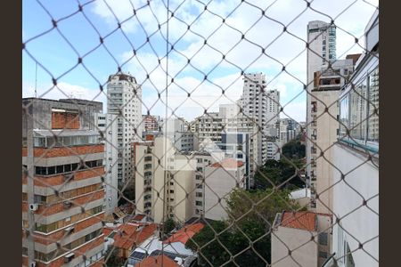 Vista da varanda de apartamento para alugar com 1 quarto, 38m² em Jardim Paulista, São Paulo