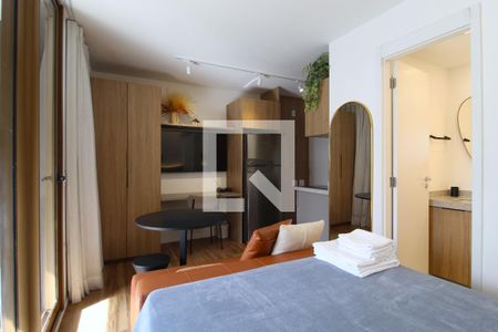Sala/Quarto de kitnet/studio à venda com 1 quarto, 27m² em Vila Nova Conceição, São Paulo