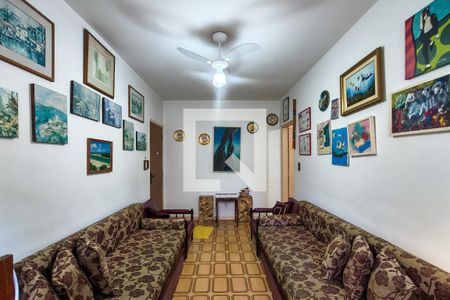 Sala de apartamento para alugar com 1 quarto, 70m² em Vila Caiçara, Praia Grande