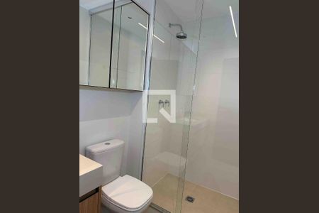 Suite - Banheiro de kitnet/studio para alugar com 1 quarto, 51m² em Alphaville Industrial, Barueri