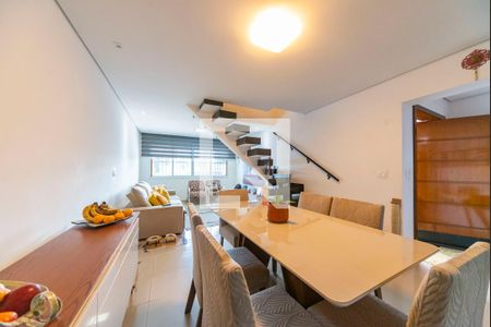 Sala de casa à venda com 3 quartos, 166m² em Vila Bela Vista, Santo André
