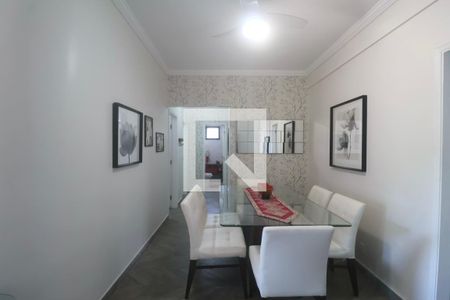 Sala de apartamento para alugar com 3 quartos, 120m² em Jardim das Palmas, Guarujá