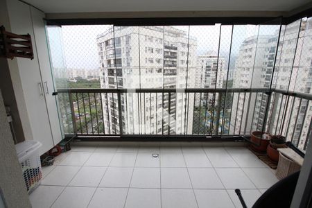 Sala - Varanda de apartamento para alugar com 2 quartos, 78m² em Barra Olímpica, Rio de Janeiro