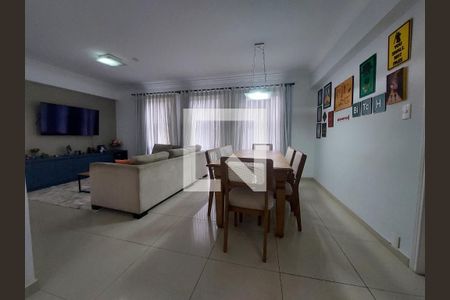 Sala de apartamento à venda com 3 quartos, 95m² em Vila Guiomar, Santo André