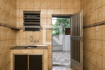 Cozinha de casa para alugar com 2 quartos, 45m² em Rocha Sobrinho, Mesquita