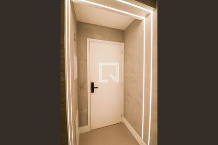 Hall de entrada de apartamento para alugar com 1 quarto, 47m² em Campo Belo, São Paulo