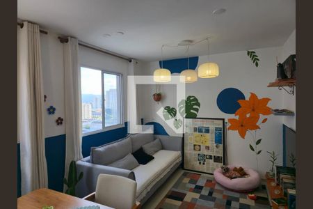 Sala de apartamento à venda com 1 quarto, 36m² em Vila das Bandeiras, Guarulhos