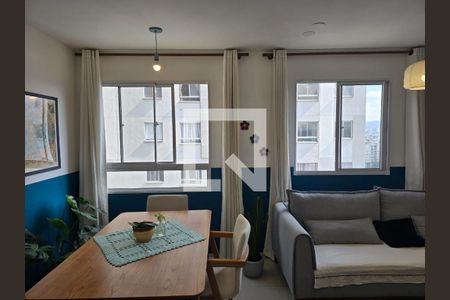 Sala de apartamento à venda com 1 quarto, 36m² em Vila das Bandeiras, Guarulhos