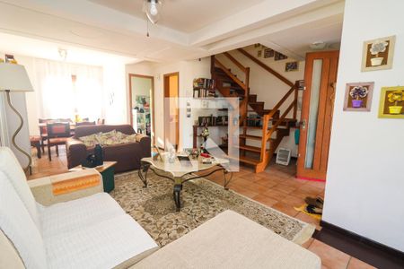 Sala de casa de condomínio à venda com 3 quartos, 212m² em Cavalhada, Porto Alegre