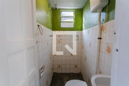 Banheiro Social de kitnet/studio para alugar com 1 quarto, 50m² em Boa Vista, Belo Horizonte
