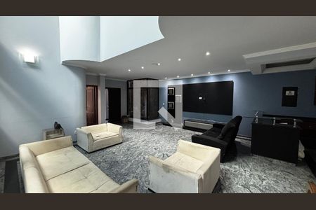 Sala de Estar - Sala de Jantar  de casa para alugar com 4 quartos, 536m² em Vila Alzira, Santo André