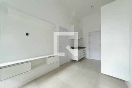 Sala - Cozinha Integrada de apartamento para alugar com 1 quarto, 32m² em Santo Amaro, São Paulo