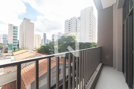 Varanda de apartamento para alugar com 1 quarto, 32m² em Santo Amaro, São Paulo
