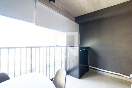 Varanda de kitnet/studio para alugar com 1 quarto, 24m² em Bela Vista, São Paulo