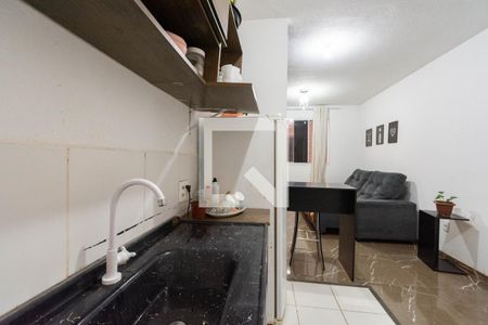 Cozinha de apartamento à venda com 2 quartos, 41m² em Rio Branco, Canoas