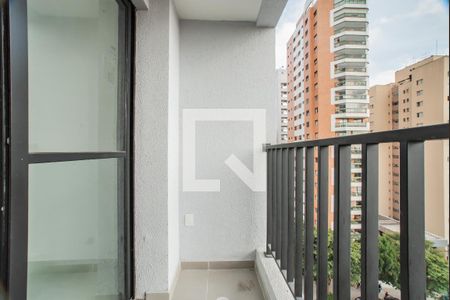 Varanda de apartamento à venda com 1 quarto, 25m² em Vila Clementino, São Paulo