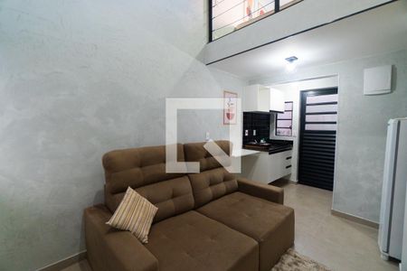 Sala/Cozinha de apartamento para alugar com 1 quarto, 27m² em Parque Jabaquara, São Paulo