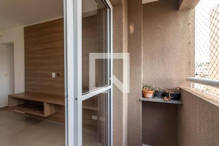 Varanda da Sala de apartamento à venda com 2 quartos, 47m² em Vila Celeste, São Paulo
