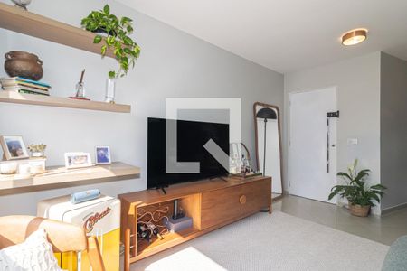 Sala de apartamento para alugar com 2 quartos, 65m² em Indianópolis, São Paulo