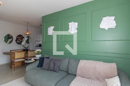 Sala de apartamento para alugar com 2 quartos, 65m² em Indianópolis, São Paulo