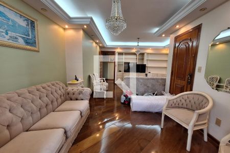 Sala  de apartamento para alugar com 3 quartos, 155m² em Vila Curuçá, Santo André