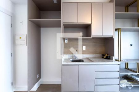 Sala e cozinha de apartamento para alugar com 1 quarto, 35m² em Vila Mariana, São Paulo