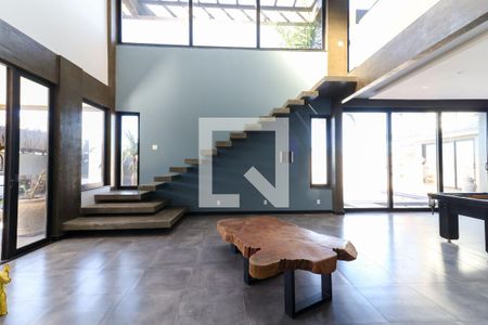 Sala de casa para alugar com 2 quartos, 420m² em Condomínio Chácaras do Alto da Nova Campinas, Campinas