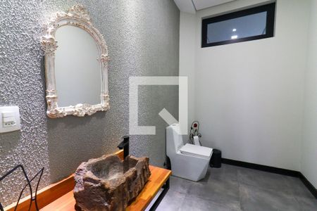 Lavabo de casa para alugar com 2 quartos, 420m² em Condomínio Chácaras do Alto da Nova Campinas, Campinas