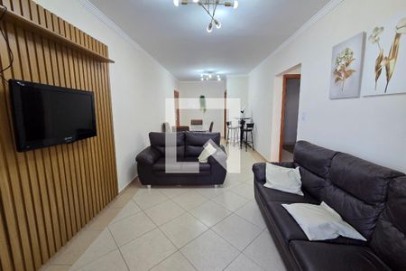 Sala de apartamento para alugar com 2 quartos, 89m² em Aviação, Praia Grande