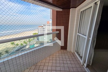 Varanda de apartamento para alugar com 2 quartos, 89m² em Aviação, Praia Grande