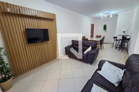 Sala de apartamento para alugar com 2 quartos, 89m² em Aviação, Praia Grande