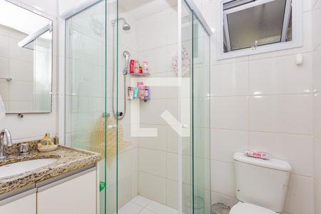 Banheiro Social de apartamento à venda com 2 quartos, 69m² em Vila Gumercindo, São Paulo