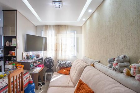Sala  de apartamento para alugar com 2 quartos, 45m² em Campanário, Diadema