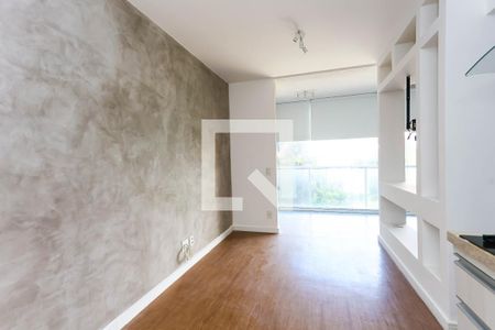 sala  de apartamento para alugar com 1 quarto, 35m² em Real Parque, São Paulo