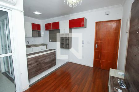 Sala de apartamento para alugar com 2 quartos, 64m² em Vila Pires, Santo André