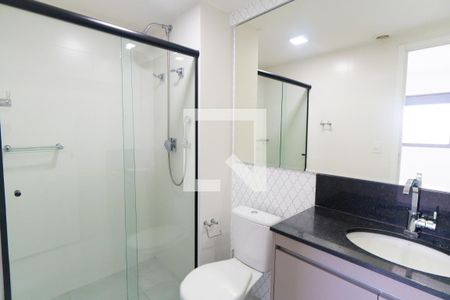 Banheiro da Suíte de apartamento para alugar com 2 quartos, 62m² em Vila Guarani, São Paulo