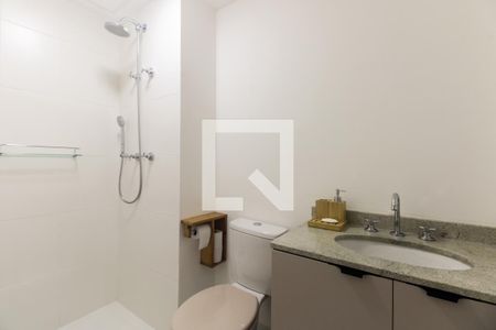 Banheiro  de kitnet/studio para alugar com 1 quarto, 27m² em Vila Matilde, São Paulo