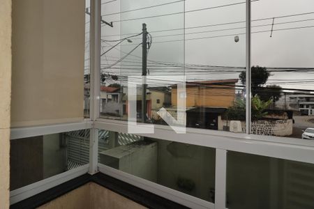 Varanda da Sala de apartamento para alugar com 3 quartos, 93m² em Vila Junqueira, Santo André